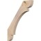 Ekena Millwork 3 1/2"W x 30"D x 38"H Olympic Smooth Knee Brace, Douglas Fir BRC04X30X38OLY00SDF - alternate 1